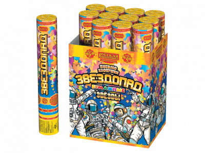 Звездопад 30 Пневматическая хлопушка купить в Мценске | mcensk.salutsklad.ru