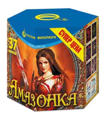 Амазонка Батарея салютов купить в Мценске | mcensk.salutsklad.ru