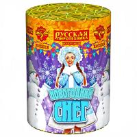 Новогодний снег Батарея салютов купить в Мценске | mcensk.salutsklad.ru
