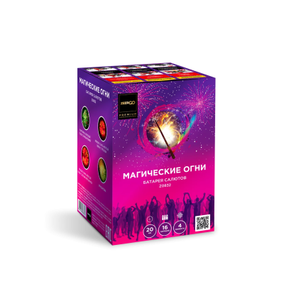 Магические огни Батарея салютов купить в Мценске | mcensk.salutsklad.ru
