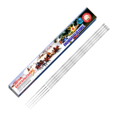 Новогодние 300-4 мм. Бенгальские огни купить в Мценске | mcensk.salutsklad.ru