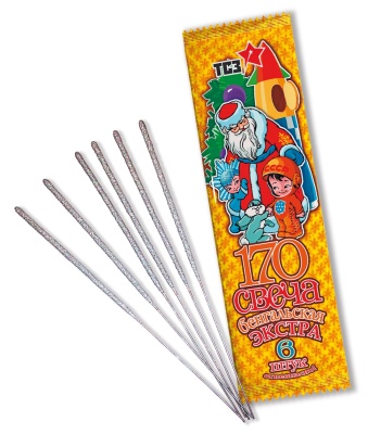 170 мм. Экстра Бенгальские огни купить в Мценске | mcensk.salutsklad.ru