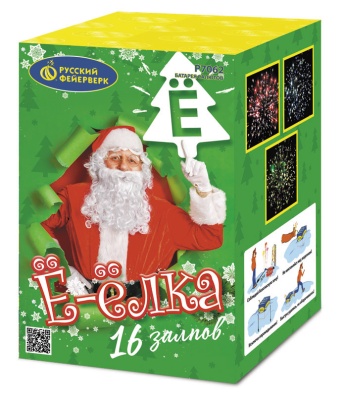 Ё-Ёлка Батарея салютов купить в Мценске | mcensk.salutsklad.ru