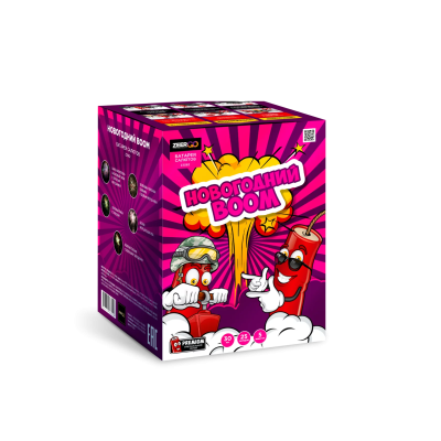 Новогодний BOOM Фейерверк купить в Мценске | mcensk.salutsklad.ru